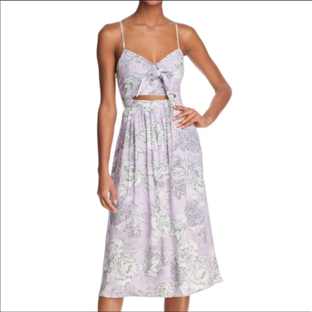 Bardot Ibiza cut out dress